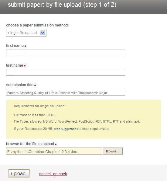 Fill in the title of your proposal